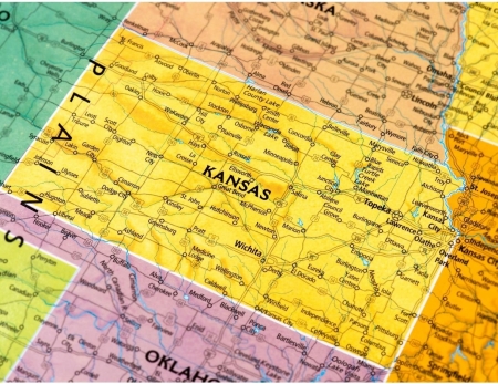 Map of Kansas